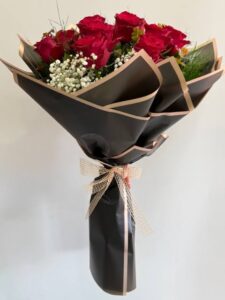 10'lu Kırmızı Gül 